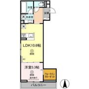 campanella上大須賀の間取り画像