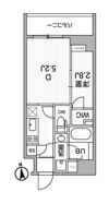 ALTERNA東池袋の間取り画像