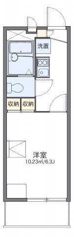 レオパレスSNOWの間取り画像