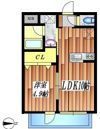 ルリーフ南台の間取り画像