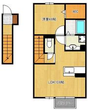 D-room上の原の間取り画像