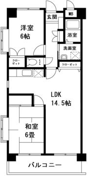 メゾン大西の間取り画像