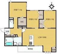 メゾン スプランドゥールの間取り画像