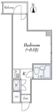 ストークマンション高砂の間取り画像