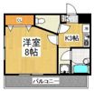 グレーンズフラットの間取り画像