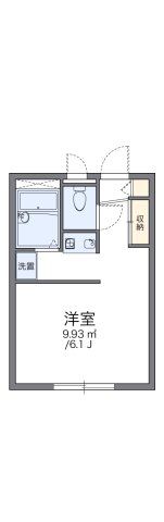 レオパレスビクトワールの間取り画像