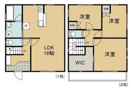 草薙戸建の間取り画像