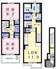 ライカム壱番館の間取り画像