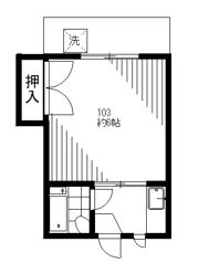 コーポラスクリエイティブの間取り画像