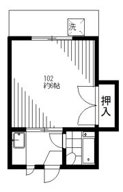 コーポラスクリエイティブの間取り画像