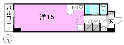 ベルメゾン安城寺の間取り画像