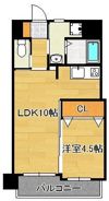 アンテス上到津の間取り画像
