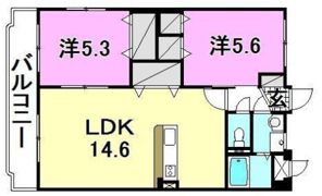 コンフォート柳原の間取り画像