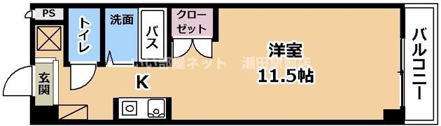 サンシャインの間取り画像