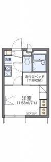 レオパレスヴァンサンカンの間取り画像