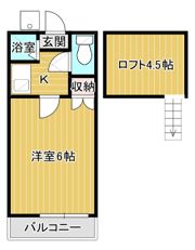 グリーンハイツ深大の間取り画像