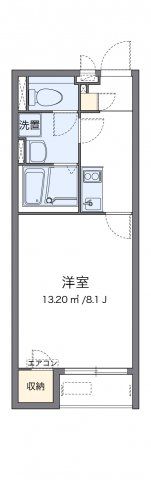 クレイノファースト東原の間取り画像