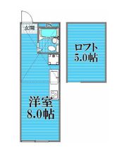 アップルハウス弘明寺2の間取り画像