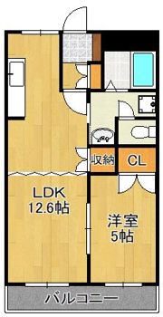 プロニティBの間取り画像
