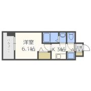 プレサンス梅田北ザ・ライブの間取り画像