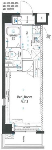 AZEST志村坂上Ⅱの間取り画像