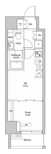 アーバンパーク押上の間取り画像