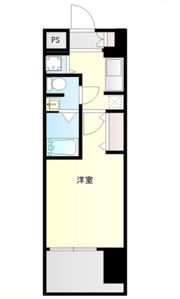 エスライズ東心斎橋の間取り画像