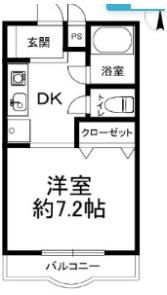 ウッディ六甲の間取り画像