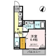 エストリヴィエール東川口の間取り画像