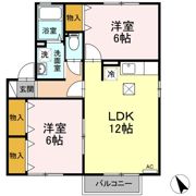 カリーノKⅡの間取り画像