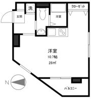プライムステージオオシマの間取り画像