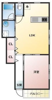 ブレーメンハイムの間取り画像