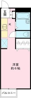 リーベン奈航詩の間取り画像