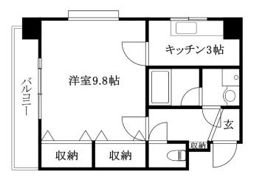 ニックビル持田の間取り画像