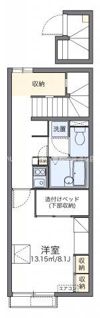 レオパレスShu&Kei Nの間取り画像