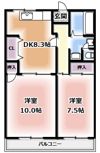 メゾン忍ケ丘の間取り画像