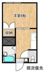 山本アパートⅡの間取り画像