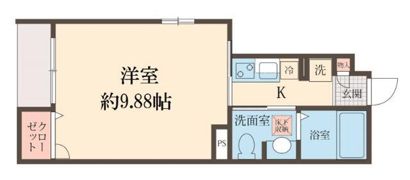 IL GATTO 経堂の間取り画像