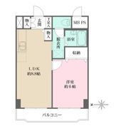 シェソワ百人町の間取り画像
