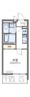 レオネクストアヴリール九条の間取り画像