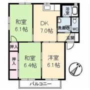 ハミングバード C棟の間取り画像