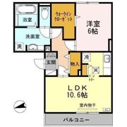 リッシュ宮内 Ⅰの間取り画像