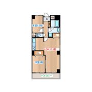 ガーネットヒルズ広瀬町の間取り画像