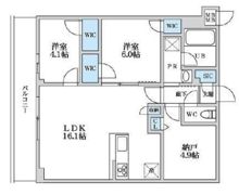 S－RESIDENCE富士見ヶ丘affordの間取り画像