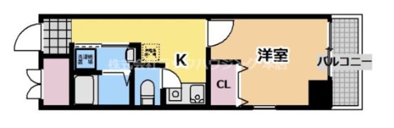 IF都島の間取り画像