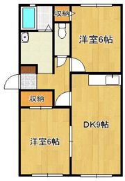 セジュール感田Iの間取り画像