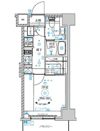 RELUXIA横濱吉野町Ⅲの間取り画像