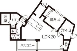 COULEURS GRAND(クルールグラン)の間取り画像