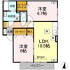 パレオ A棟の間取り画像