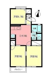 エステート山室の間取り画像